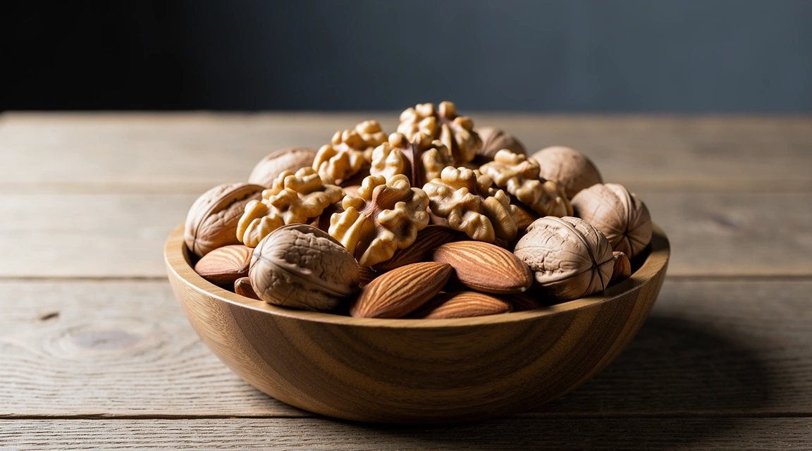 Nuts and seeds rich in Omega-3